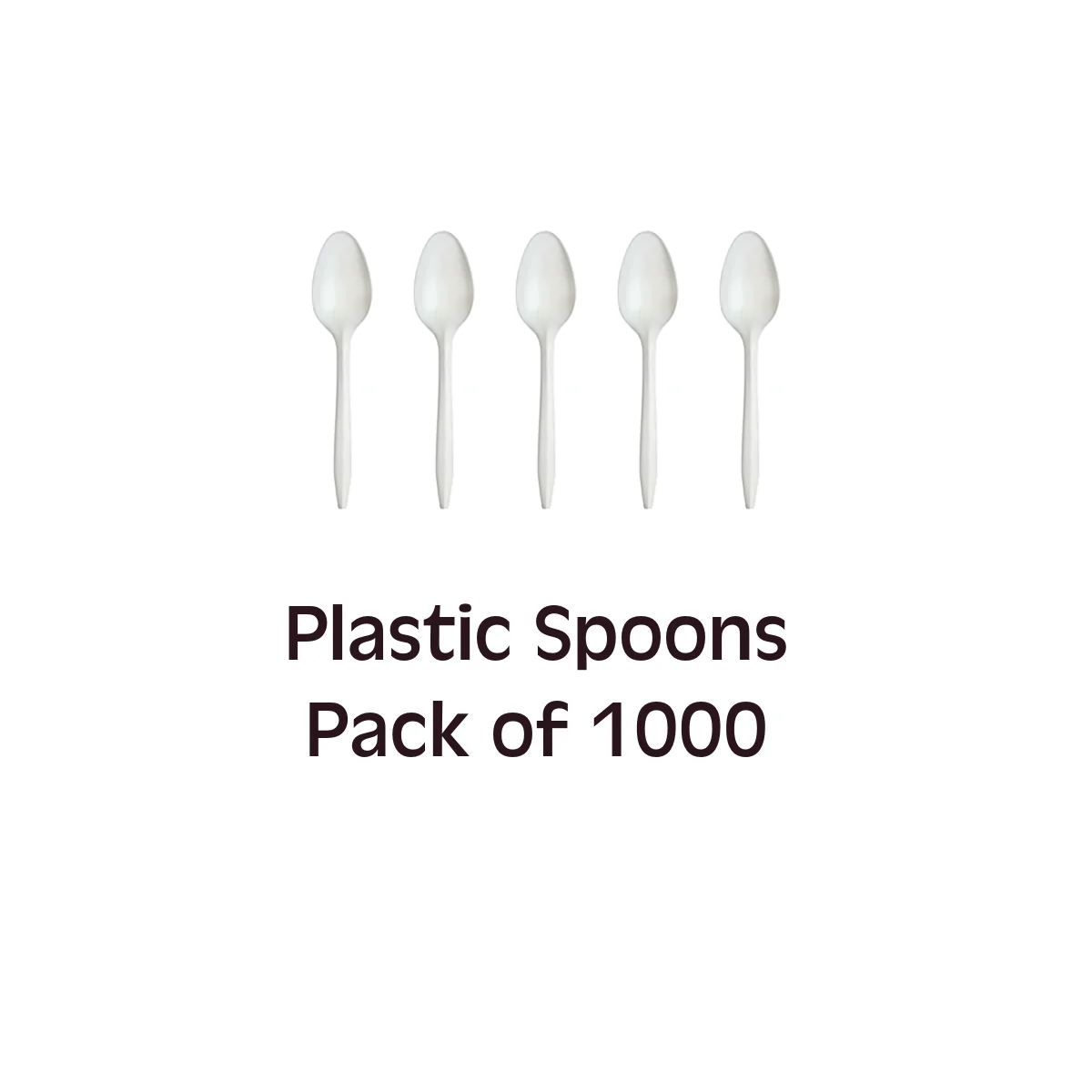 plastic spoons white(1)